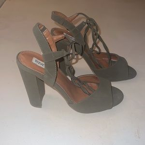 Olive Green Heels